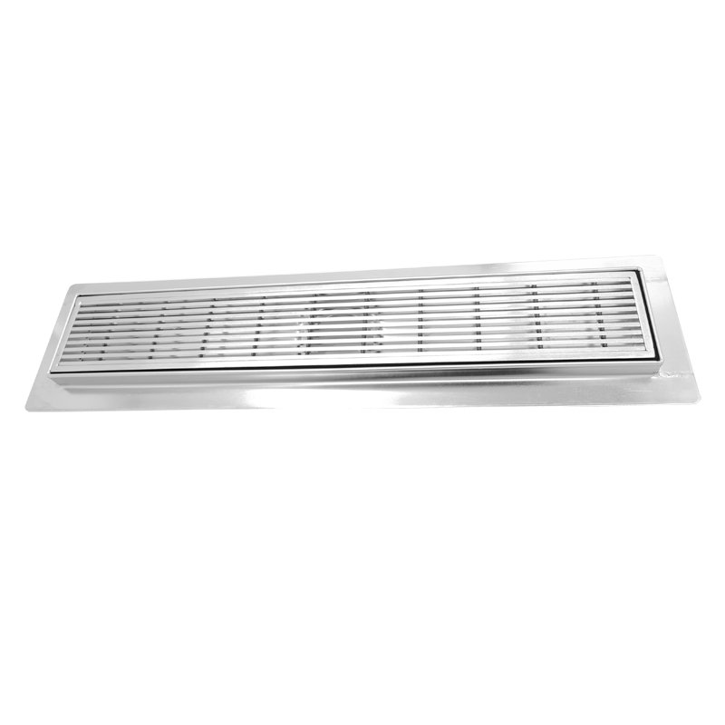 stainless steel linear wedge shower floor drain manufacturer NDRAIN