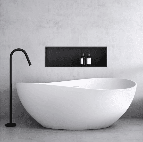 stainless steel shower niche